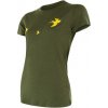 SENSOR MERINO ACTIVE PT SWALLOW dámske tričko kr.rukáv safari Veľkosť: XL