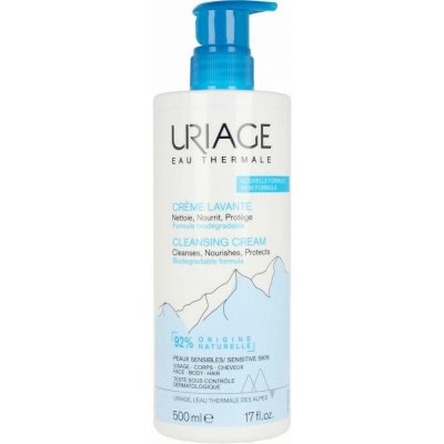 Uriage Hygiène jemný penivý umývací gél Nourishing and Cleansing Cream 500 ml