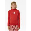 RIP CURL Brand Wave Upf LS Boy Red