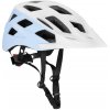POINTER Cyklistická prilba s LED blikačkou, 58-61 cm, bielo-modrá SPOKEY
