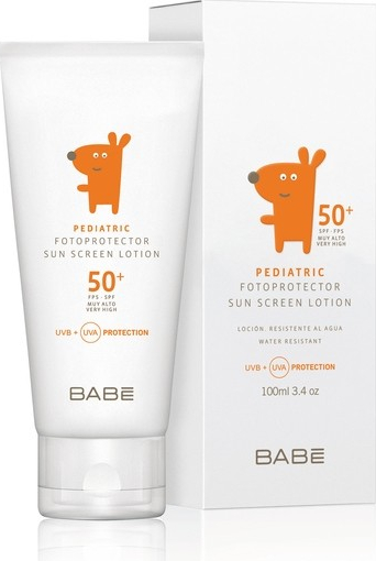 Babé Pediatric Sunscreen Lotion mlieko na opaľovanie SPF50+ 100 ml