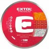 Extol Premium 108734 | Diamantový rezný kotúč plný na mokré rezanie 180x5,0x2,4x22,23 mm