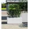 EURO 3 PLAST Vonkajší kvetináč KUBE CASSETA 2601, , Farba Perlová čierna, Varianta (80 x 30 x 30 h.) lt. 32