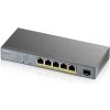 ZYXEL GS1350-6HP 6 Port manged CCTV PoE witch, 60W, 802.3BT GS1350-6HP-EU0101F