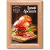 Jansen Display Klaprám A5 , 25 mm, barva Dřevo, 179 x 241 mm
