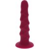 Get Real Vrúbkované dildo 16 cm