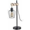 Rabalux 5245 stolné svietidlo Fabian 1x40W | E27 - čierna, drevo