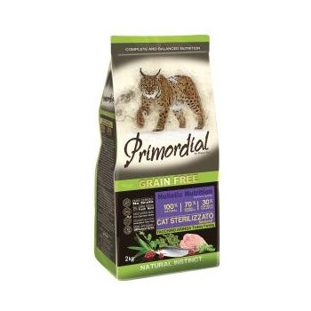 Primordial Grain Free Cat Sterilizzato Turkey&Herring 2 kg