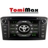 TomiMax Toyota Avensis T25 Android 13 autorádio s WIFI, GPS, USB, BT HW výbava: 4 Core 2GB+16GB PX HIGH
