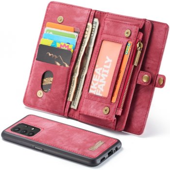 Púzdro WALLET Ochranné s peňaženkou 2v1 Samsung Galaxy A32 5G / M32 5G červené
