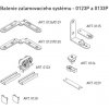 Náhradné diely k posuvným systémom SC - Balenie pre zalamovacie dvere 40 mm bezfalcové | MP-KOVANIA.sk