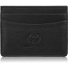 Paolo Peruzzi Kožené praktické puzdro na karty a vizitky | čierna T-151-BL