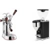 La Pavoni Esperto Abile + Rocket Espresso GIANNINO, black/chrome