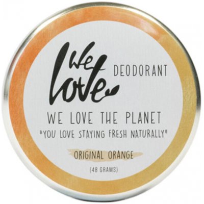 Prírodný Deodorant krém Original Orange We love the Planet Obsah: 48g