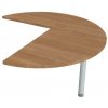 stôl rokovací pravý podél 120 cm - FP 22 P P višeň