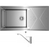 Teka BROOKLYN 60 M-XP 1B 1D PLUS nerezová oceľ + Teka ML CR chróm
