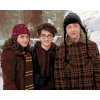 ZUTY Maľovanie podľa čísel - HARRY POTTER, HERMIONA A RON V ZASNEŽENEJ KRAJINE Rámovanie: bez rámu a bez vypnutia plátna, Rozmer: 40x50 cm