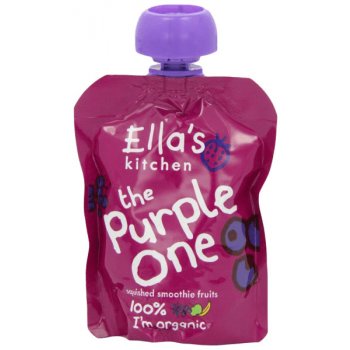 Ella´s Kitchen Ovocné pyré Purple One Čučoriedka 5 x 90 g