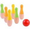 Drevený detský bowling Inlea4Fun Wooden Skittles