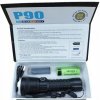 BATERKA XHP90 TAKTICKÁ MOCNÁ LED ZOOM USB