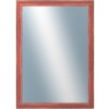 DANTIK - Zrkadlo v rámu, rozmer s rámom 50x70 cm z lišty LYON červená (2707)