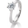 SOFIA DIAMONDS prsteň z bieleho zlata s diamantom 0,60 ct BE41/85985-W