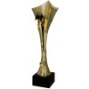 Pohár hviezda zlatý - 3 veľkostí - 39 cm