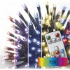 EMOS SK s.r.o. LED vianočná reťaz, 16 m, vonkajšia aj vnútorná, RGB, ovládač, programy, časovač - D4AA04
