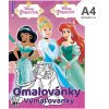 Maľovanky JM A4 - Disney Princezné