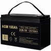 ISO TRADE ISO 20805 Bezúdržbová batéria AGM 12V 100Ah