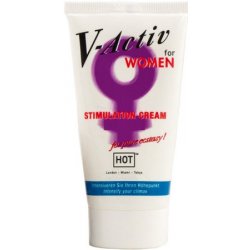 Крем для Женщин Hot V-Activ Stim 50ml Крем для Женщин Hot V-Activ Stim 50ml