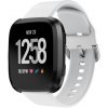 eses Silikónový remienok pre Fitbit Versa - Veľkosť S, biely