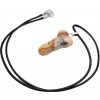 Achát Bláznivý Penis, amulet pro plodnost cca 3 cm přírodní kámen, přináší do života úspěch