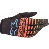 rukavice RADAR, ALPINESTARS (černá/žlutá fluo/korálová, vel. L)