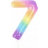 Godan Narodeninová sviečka 7 dúhová