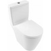 Villeroy & Boch Avento WC kombi misa, DirectFlush, CeramicPlus, alpská biela 5644R0R1