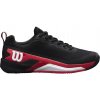 Pánska tenisová obuv Wilson Rush Pro 4.5 Clay Black/Infrared EUR 43 1/3