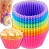Forma na muffiny Memfis silikónová, 12 ks, priemer 7,5 cm