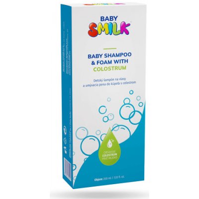 Babysmilk detský šampóna umývacia pena do kúpela 200 ml