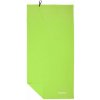 Spokey SIROCCO XL Rychleschnoucí uterák 80x150 cm, zelený s odnímatelnou sponou
