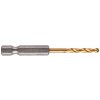 Milwaukee titánový vrták do kovu 3 mm RED HEX HSS-G TiN 2 ks 48894763