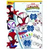 Spidey pracovné listy s farbami