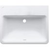 Laufen Pro S - Zápustné umývadlo, 56x44 cm, bez otvoru na batériu, biela H8189630001091