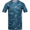 Alpine Pro Quatr pánske funkčné tričko s cool-dry modrá/tyrkysovo modrá