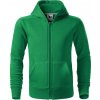 MALFINI TRENDY ZIPPER 412 / Detská celozapínacia klokanka s kapucňou - stredne zelená 146