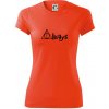 Harry - Always - Dámske Fantasy športové (dresovina) - 2XL ( Neónová oranžová )