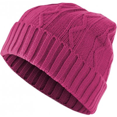 Urban Classics Beanie Cable Flap magenta