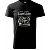 Super Motor - Tričko extra veľké (5-8XL) - 5XL ( Čierna )