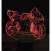 Beling 3D lampa,Ducati GP, 7 farebná ZZ37