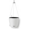 Lechuza Nido cottage závesný kvetináč 28x23cm Farba: biela, Veľkosť: 28 závesný kvetináč Lechuza